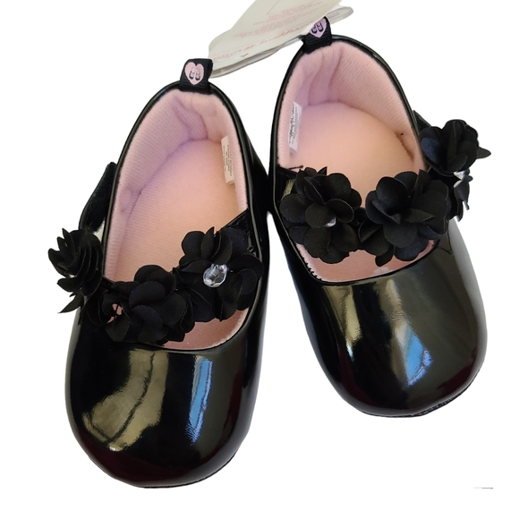 Girls Hot Pink Fuchsia Dress 9-12 Mth - Picture 4 of 5